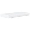 vidaXL Bed met matras "Dover" fluweel donkergroen 90x190 cm