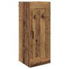 vidaXL Highboard met lade Oud Hout 34,5 x 34 x 180 cm Bewerkt hout