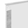 vidaXL Bedframe Beton Grijs en Zilver 70 x 190 cm Bewerkt hout