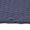vidaXL Vloerkleed rechthoekig 120x180 cm katoen marineblauw