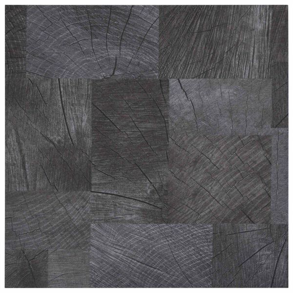 vidaXL Vloerplanken 55 pcs Grijs 5,11 m&sup2; PVC