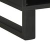 vidaXL Tv-meubel 100x33x46 cm massief mangohout zwart