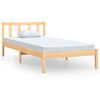 vidaXL Bedframe massief grenenhout 90x190 cm