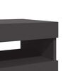 vidaXL Tv-meubelen 2 st met LED-verlichting 60x35x40 cm grijs