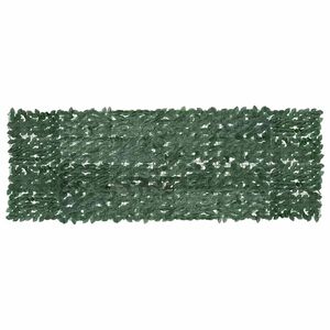 vidaXL Balkonscherm met donkergroene bladeren 300x100 cm