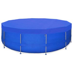 vidaXL Zwembadafdekking PE rond 460 cm 90 g/m&sup2;