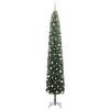 vidaXL Kunstkerstboom Groen 300 cm PVC en Staal en Kunststof