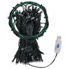 vidaXL Kerstboomverlichting met 180 LED's blauw net 180 cm