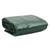 vidaXL Dekzeil 650 g/m&sup2; 1x2,5 m groen