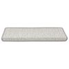 vidaXL Trapmatten zelfklevend 15 st sisal-look 65x21x4 cm platinakleur
