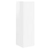 vidaXL TV Wandkast 30 x 31 x 100 cm Glanzend Wit Bewerkt hout