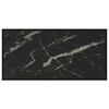 vidaXL Salontafel 100x50x35 cm gehard glas zwart