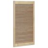 vidaXL Kastdeur 4 pcs Naturel 140.5 x 2 x 59.5 cm Massief grenenhout
