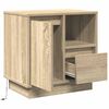 vidaXL Nachtkastje 2 pcs Sonoma Eiken 50 x 34,5 x 50 cm. Bewerkt hout