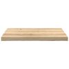 vidaXL Vensterbanken 2 st onbehandeld 70x40x2 cm massief eikenhout