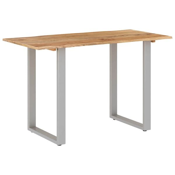 vidaXL Eettafel 118x58x76 cm massief acaciahout