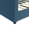 vidaXL Slaapbank 80x200 cm fluweel blauw
