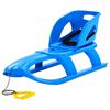 vidaXL Slee met zitje 102,5x40x23 cm polypropeen blauw