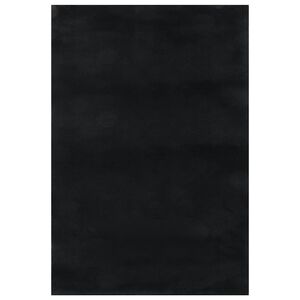 vidaXL Vloerkleed shaggy zwart 240x305 cm polyester
