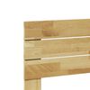 vidaXL Hoofdbord 80 cm massief hout eiken