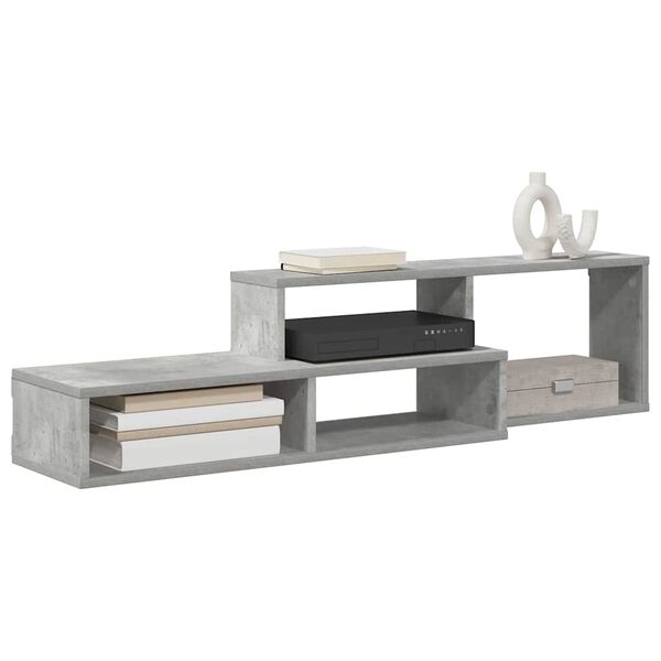 vidaXL TV-stand 120x25x28,5cm Bewerkt hout