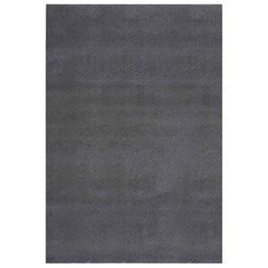 vidaXL Vloerkleed shaggy antracietkleurig 240x340 cm polyester