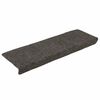 vidaXL Trapmatten Zelfklevend 30 stuks 65x21x4 cm Antraciet Rechthoekige Rand