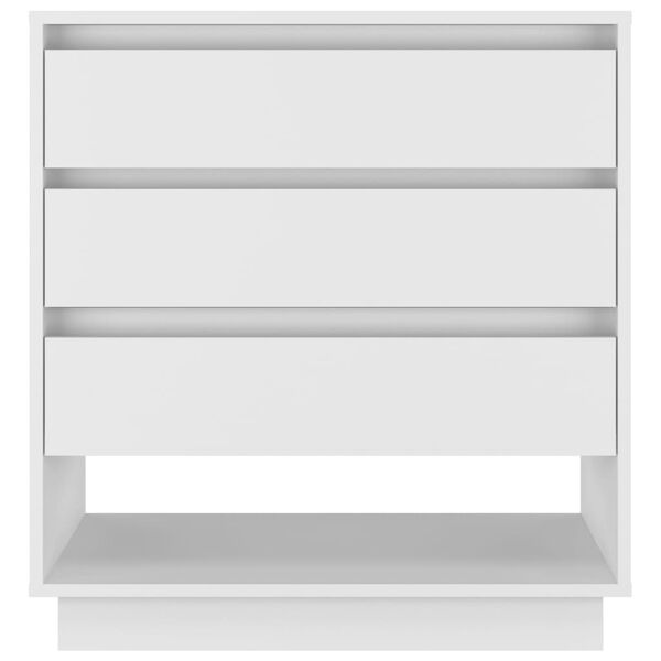 vidaXL Dressoir 70x41x75 cm bewerkt hout wit