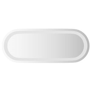 vidaXL Badkamerspiegel LED 50x20 cm ovaal
