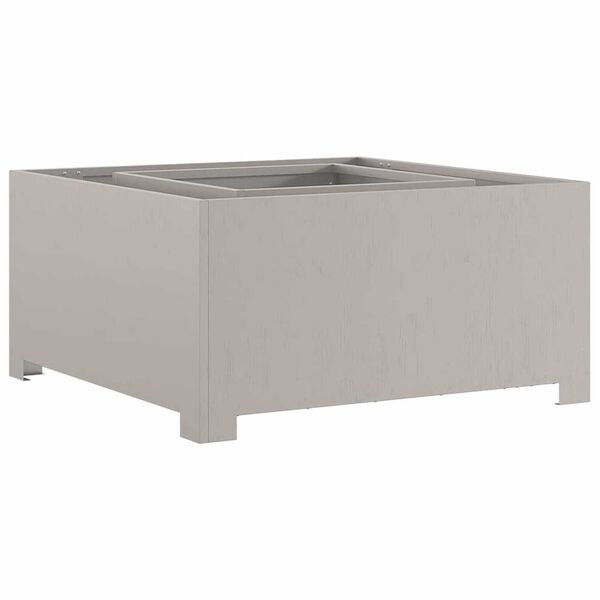 vidaXL Vuurkorf Bruin 80 x 80 x 40 cm Cortenstaal