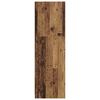 vidaXL Kast met lade Oudhout 79,5 x 49 x 156 cm Geconstrueerd hout