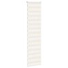 vidaXL Zebra rolgordijn 55x200 cm stofbreedte 50,9 cm marmerbeige