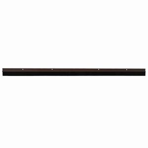 vidaXL Schroefbare Deurborstelafsluitingen 2 st Bruin 100 cm