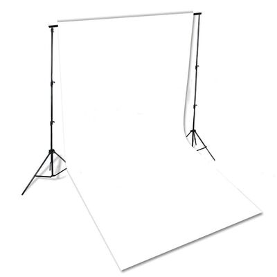 vidaXL Fotostudioset met studiolamp, achtergrond en reflector