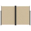 vidaXL Windscherm uittrekbaar 220x1200 cm beige