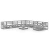 vidaXL 11-delige Loungeset massief grenenhout