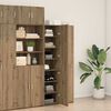 vidaXL Highboard artisanaal eikenkleurig 40 x 42.5 x 185 cm