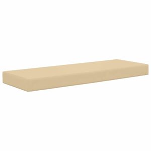 vidaXL Buiten Zitkussen Beige 115 x 40 x 8 cm 100% Polyester