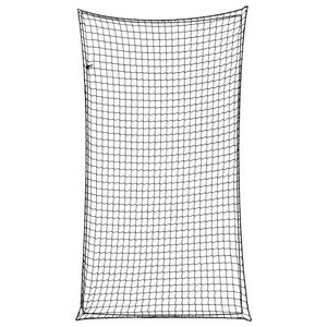 vidaXL Aanhangwagennet elastisch touw 2,7x1,5 m polypropeen zwart