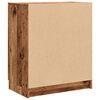 vidaXL Schoenenkast 59x35x70 cm bewerkt hout oud houtkleurig