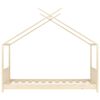 vidaXL Kinderbedframe massief grenenhout 70x140 cm