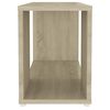 vidaXL Tv-meubel 60x24x32 cm bewerkt hout sonoma eikenkleurig