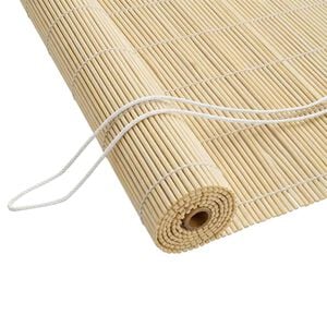 vidaXL Rolgordijn Naturel 60 x 220 cm Bamboe