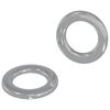 vidaXL Washers 2 pcs Zilver 10 x 10 x 0,8 mm IJzer