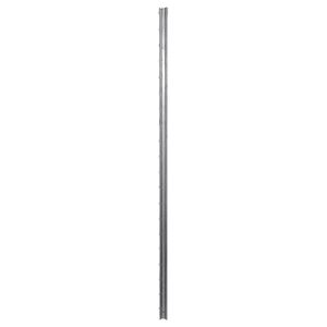 vidaXL Afrasteringspaal 10 pcs Zilver 200 cm Staal