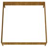 vidaXL Plantenbak verhoogd 100x100x33,5 cm cortenstaal