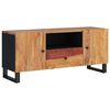 vidaXL Tv-meubel 105x33,5x46 cm massief acaciahout en bewerkt hout