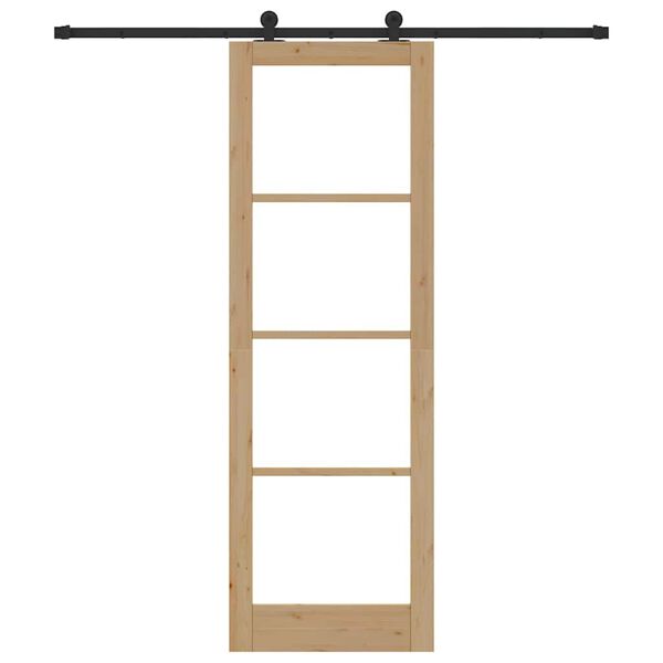 vidaXL Schuifdeur ORKDAL Naturel 78 x 232 cm