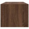 vidaXL Tv-meubel 80x31x25,5 cm bewerkt hout bruin eikenkleur