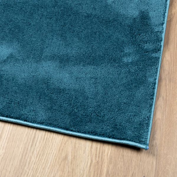 vidaXL Vloerkleed OVIEDO laagpolig 200x280 cm turquoise
